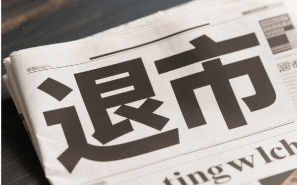 沪深配 又一家公司“官宣”重大违法退市