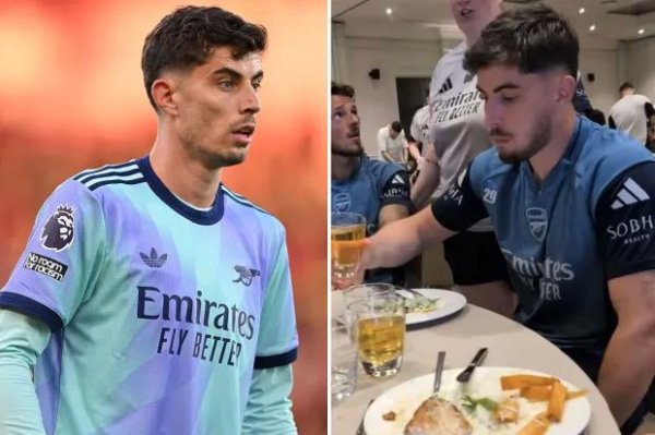 正好配资 哈弗茨体型变化引发球迷热议，被调侃像极了亨利-卡维尔