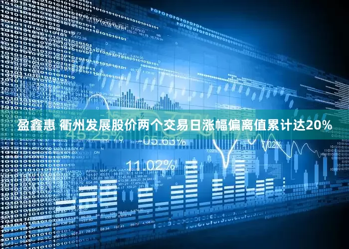 盈鑫惠 衢州发展股价两个交易日涨幅偏离值累计达20%