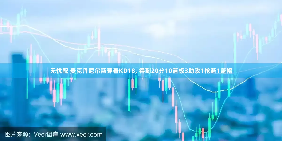 无忧配 麦克丹尼尔斯穿着KD18, 得到20分10篮板3助攻1抢断1盖帽